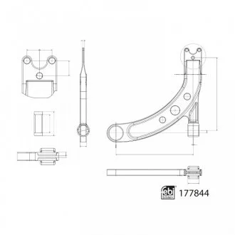 WAHACZ HYUNDAI P. ACCENT IV 1,4-1,6 10- LE FEBI BILSTEIN 177844