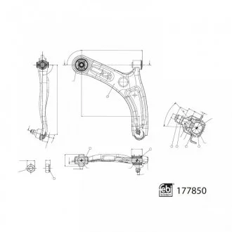 Автозапчасть FEBI BILSTEIN 177850
