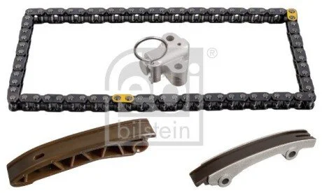 Комплект ГРМ (ланцюг + елементи) HYUNDAI ACCENT IV, I20 ACTIVE, I20 II, I30, I40 I, I40 I CW, IX20, IX35, TUCSON, KIA CARENS IV, CEED, OPTIMA, PRO CEED, RIO III, RIO IV 1.1D-1.7D 02.10- FEBI BILSTEIN 178125 (фото 1)