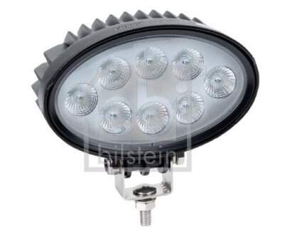 Робоча лампа (LED, 9В, 10-30В, 24Вт, 2600лм, кількість LED діодів: 8x3Вт, висота: 123мм, ширина: 143мм, глибина: 63мм, овал, із німецьким конектором) FEBI BILSTEIN 179087 (фото 1)