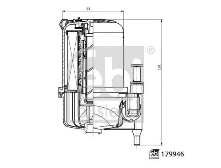 Автозапчасть FEBI BILSTEIN 179946