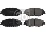 Комплект гальмівних колодок передн, TOYOTA COROLLA, PRIUS PHV, YARIS, YARIS CROSS 1.2-1.8H 01.16- FEBI BILSTEIN 180140 (фото 1)