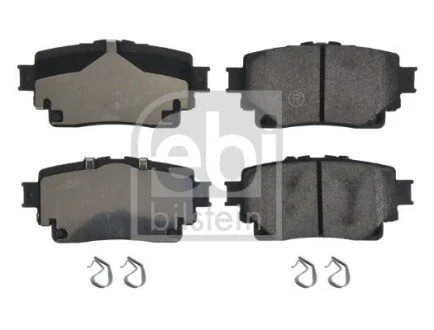Комплект гальмівних колодок задн, LEXUS UX, SUZUKI ACROSS, TOYOTA COROLLA, HIGHLANDER, RAV 4 V 1.2-Electric 10.18- FEBI BILSTEIN 180223 (фото 1)