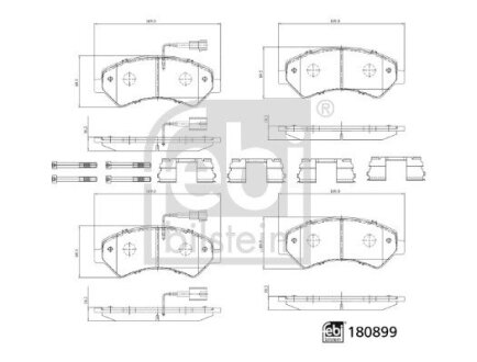 Автозапчасть FEBI BILSTEIN 180899