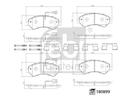 Автозапчасть FEBI BILSTEIN 180899