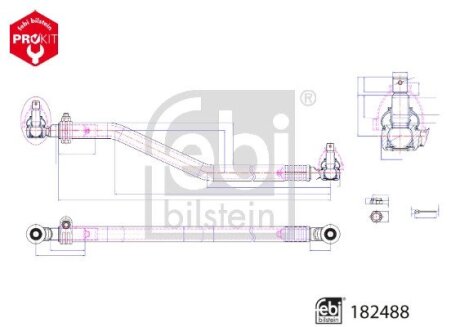 Автозапчасть FEBI BILSTEIN 182488