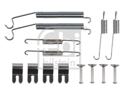 Монтажний набір гальмівної колодки MITSUBISHI COLT VI, SMART FORFOUR 1.1-1.5D 01.04-06.12 FEBI BILSTEIN 182553
