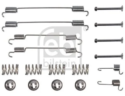 Монтажний набір гальмівної колодки CITROEN C3 II, DS3, XSARA, NISSAN PRIMERA, PEUGEOT 207, 207/HATCHBACK, 306, 406, RENAULT KANGOO, KANGOO BE BOP, KANGOO EXPRESS, KANGOO II 1.2-2.2D 11.95- FEBI BILSTEIN 182574