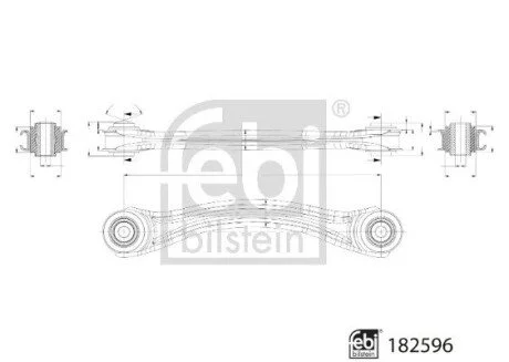 Автозапчастина FEBI BILSTEIN 182596 (фото 1)