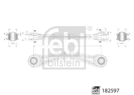 Автозапчастина FEBI BILSTEIN 182597