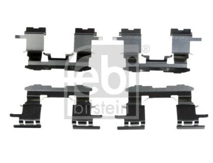 Планка супорта (переднього) прижимна (к-кт) Toyota Prius/Yaris/IQ 99- FEBI BILSTEIN 182755
