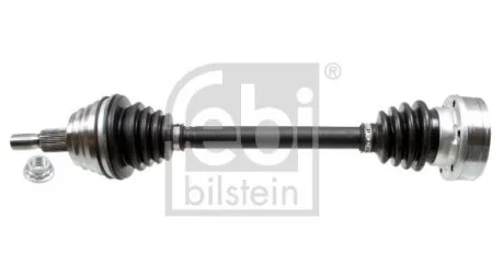 Привідний вал передн Лів AUDI A3, SEAT LEON, TOLEDO II, SKODA OCTAVIA I, OCTAVIA I/KOMBI, VW BORA, BORA I, CORRADO, GOLF III, GOLF IV, NEW BEETLE, PASSAT B3/B4, VENTO 1.6-2.9 06.91-12.13 FEBI BILSTEIN 182816
