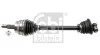 FEBI RENAULT піввісь лів з ABS Master II 2.5D 98- 182855