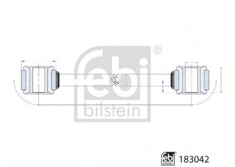 Автозапчасть FEBI BILSTEIN 183042 (фото 1)