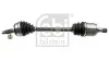 Привідний вал передн Лів 629мм HONDA CIVIC VIII 1.4/1.8/1.8ALK 09.05-12.13 183379