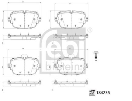 Автозапчасть FEBI BILSTEIN 184235