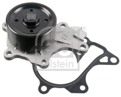 Насос охолоджуючої рідини, з ущільненням TOYOTA AURIS, COROLLA, URBAN CRUISER, VERSO S, YARIS, YARIS/HATCHBACK 1.4D 10.06-12.18 FEBI BILSTEIN 184496
