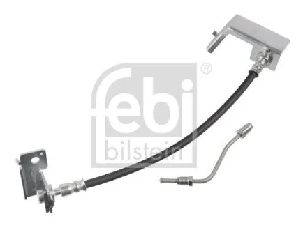 Гальмівний шланг задн Лів (довжина 338мм, M10x1/M10x1) HYUNDAI I20 ACTIVE, I20 II 1.0-1.4D 11.14- FEBI BILSTEIN 185025