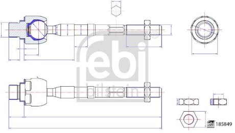 Автозапчасть FEBI BILSTEIN 185894