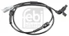 Датчик ABS передн Лів/Прав CITROEN BERLINGO, BERLINGO/MINIVAN, PEUGEOT PARTNER, PARTNER ORIGIN, PARTNER ORIGIN/MINIVAN, PARTNER/MINIVAN 1.1-Electric 06.96-12.15 FEBI BILSTEIN 186217 (фото 1)