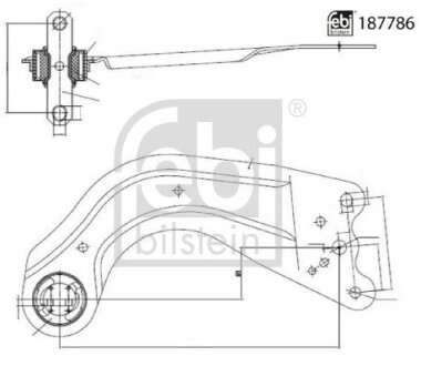 Автозапчасть FEBI BILSTEIN 187786