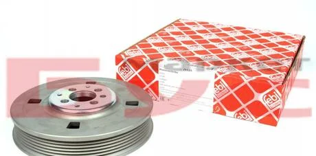 Шків колінвала AUDI/FORD/SEAT/VW 80/A6/Galaxy/Cordoba/Caddy II/Golf III,IV/Passat/Polo/Transporter I FEBI BILSTEIN 26135