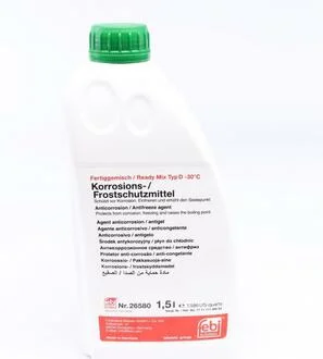 Антифриз зелёный Renault готовый -30°C 1,5л FEBI BILSTEIN 26580