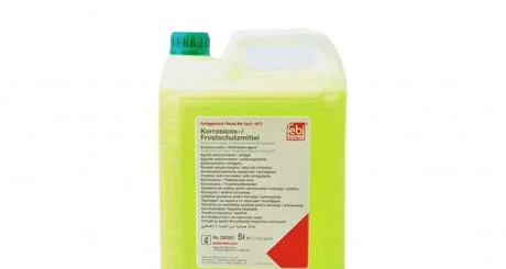 Антифриз зелёный Renault готовый -30°C 5 л FEBI BILSTEIN 26581