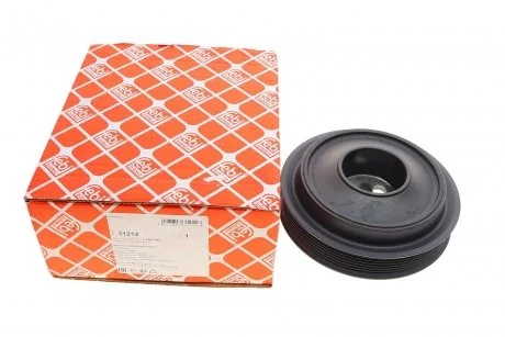 FEBI FORD Шкив коленвала Transit 2.4 Tdci 06- FEBI BILSTEIN 31212