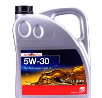 Моторное масло Febi Engine Oil Long Life Plus 5W-30 синтетическое 5 л FEBI BILSTEIN 32947