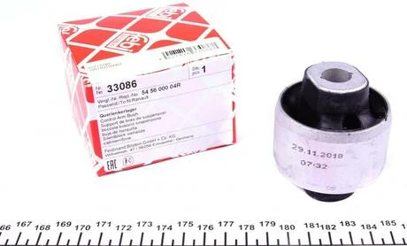 Сайлентблок RENAULT Fluence/Megane/Scenic "09>> FEBI BILSTEIN 33086