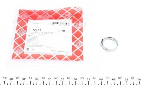 Затискний хомут D=22,4~25,6mm FEBI BILSTEIN 33359 (фото 1)