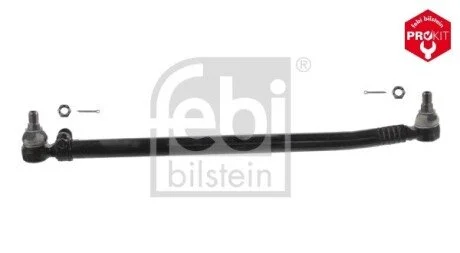 Продольная рулевая тяга с корончатыми гайками и шплинтами FEBI BILSTEIN 35173
