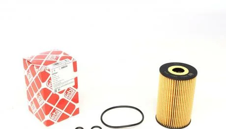 FEBI VW Фильтр масляный вставка AUDI A3/A4/A6/Q5Golf IV, T5 SEAT, SKODA 1,6-2,0TDI FEBI BILSTEIN 36634