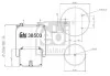 Пневмоподушка FEBI BILSTEIN 38503 (фото 1)