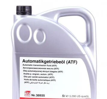 Масло трансмисионное ATF 5л. FEBI BILSTEIN 38935