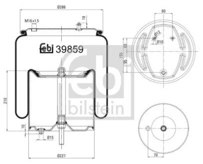 MIECH ZAW PNEUM FEBI TRUCK SCANIA FEBI BILSTEIN 39859