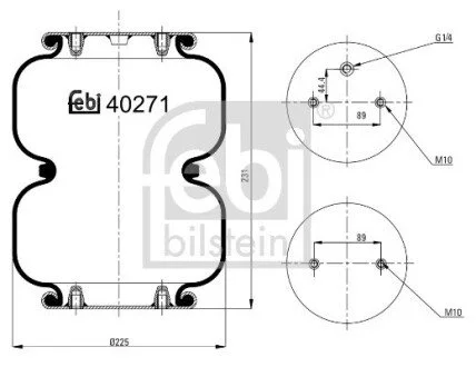 MIECH ZAW PNEUM FEBI TRUCK SCHMITZ CARGOBULL FEBI BILSTEIN 40271