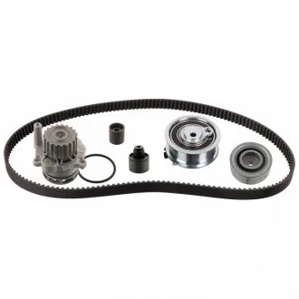 Комплект ГРМ (ремінь + ролик) AUDI A1, A3, A4 ALLROAD B8, A4 B8, A5, A6 C7, Q3, Q5, TT, SEAT ALHAMBRA, ALTEA, ALTEA XL, EXEO, EXEO ST, IBIZA IV, IBIZA IV SC, IBIZA IV ST 1.2D/1.6D/2.0D 05.03- FEBI BILSTEIN 45116
