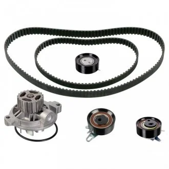 Комплект ГРМ (ремінь + ролик) AUDI A6 C4, VW CALIFORNIA T4 CAMPER, LT 28-35 II, LT 28-46 II, TRANSPORTER T4 2.5D 06.94-07.06 FEBI BILSTEIN 45127