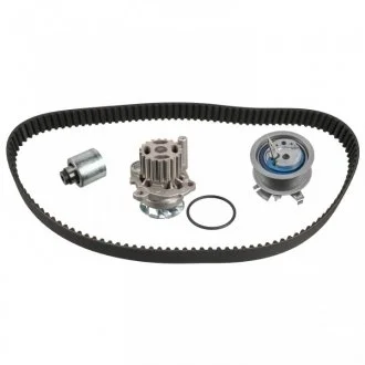 FEBI К-т грм (рем.+2шт.ролика+помпа) 1,9TDI: AUDI A3/4/6 VW 1,4 T5 SEAT SKODA FORD Galaxy FEBI BILSTEIN 45133