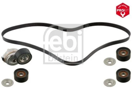ZESTAW PASKA WIELOROWKOWEGO FEBI TRUCK MAN TGX 8PK1920MM PASEK NAPINACZ + 3 ROLKI FEBI BILSTEIN 45968 (фото 1)
