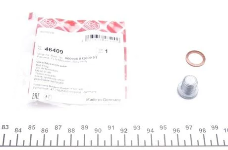 Заглушка Mercedes-Benz PKW FEBI BILSTEIN 46409 (фото 1)