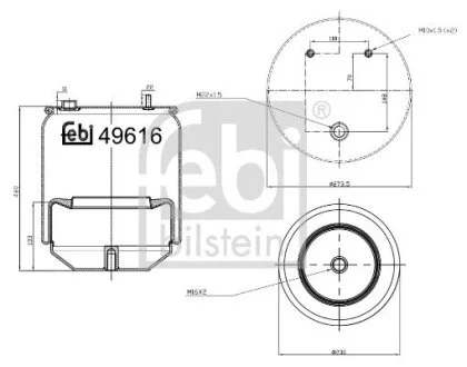 Автозапчасть FEBI BILSTEIN 49616
