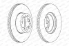 Тормозной диск FERODO DDF1554C (фото 2)