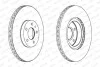 Тормозной диск FERODO DDF156C (фото 2)
