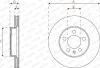 Диск гальмівний (передній) Audi A1/Seat Ibiza/VW Polo 17- (256x22) PRO FERODO DDF2663C (фото 2)