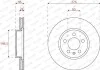 Диск гальмівний (передній) Audi A1/VW Polo 17- (276x24) DDF2664C