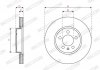 Диск гальмівний (передній) Audi A1/VW Polo 17- (276x24) FERODO DDF2664C (фото 4)