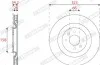 Тормозной диск FERODO DDF2784C (фото 4)